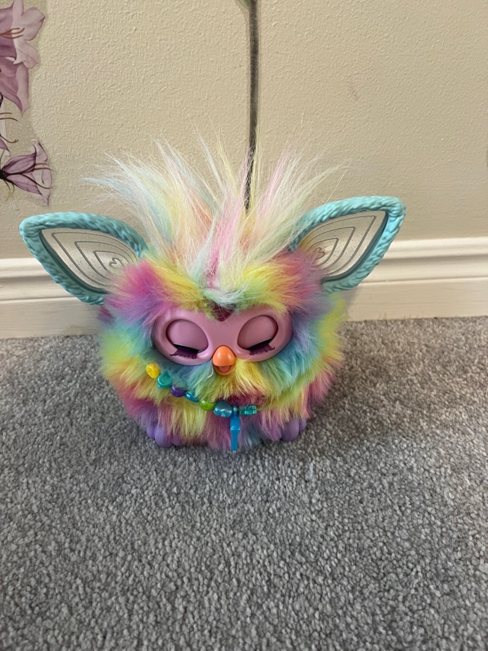 Plush Rainbow Interactive Kids Toy - Multicolor